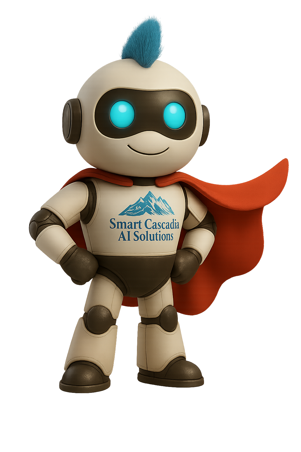 Smart Cascadia AI Robot Hero